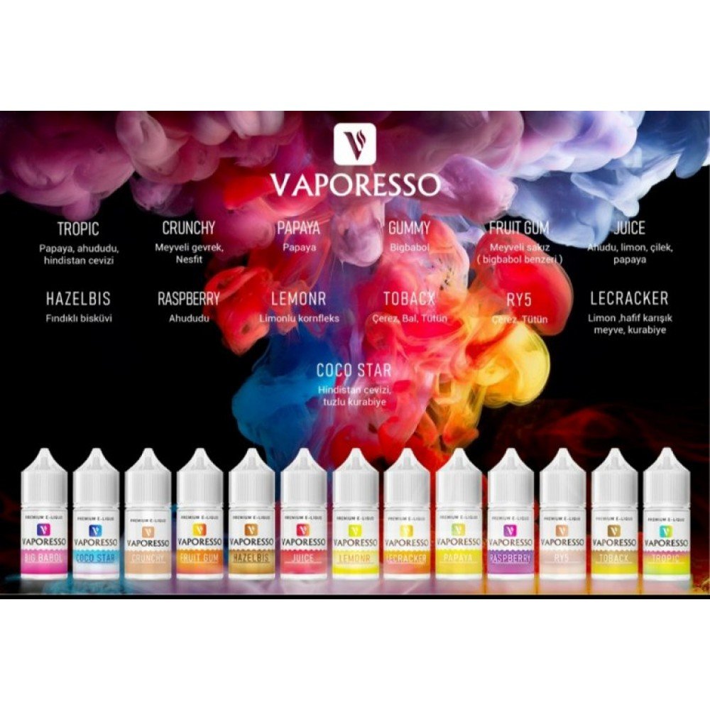 Vaporesso Salt Likit ile Mükemmel Buhar Deneyimi