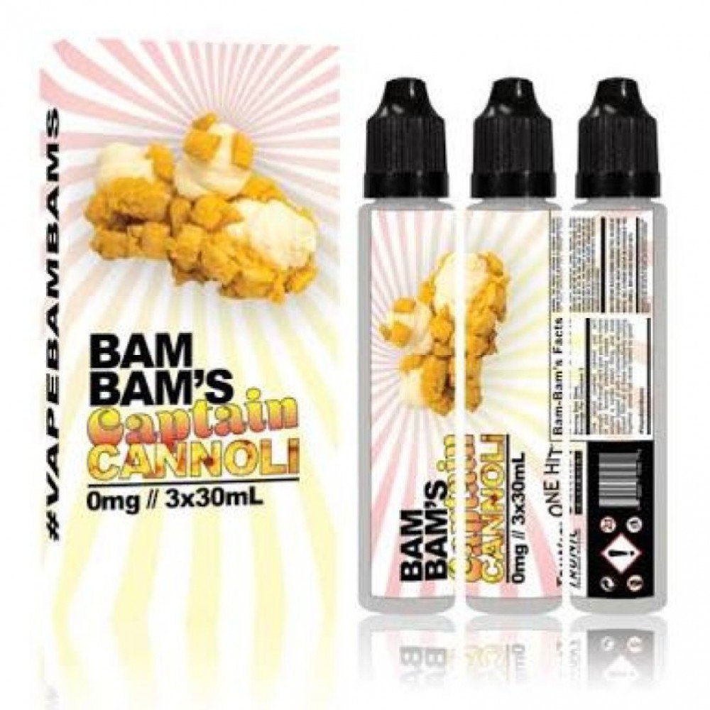 Bam Bam's Captain Cannoli Likiti: Premium Vape Deneyimi