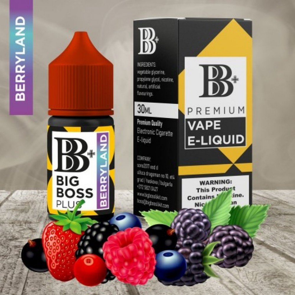 Bb+ Özel Seri - Berryland 30ml Premium Elektronik Sigara Likiti