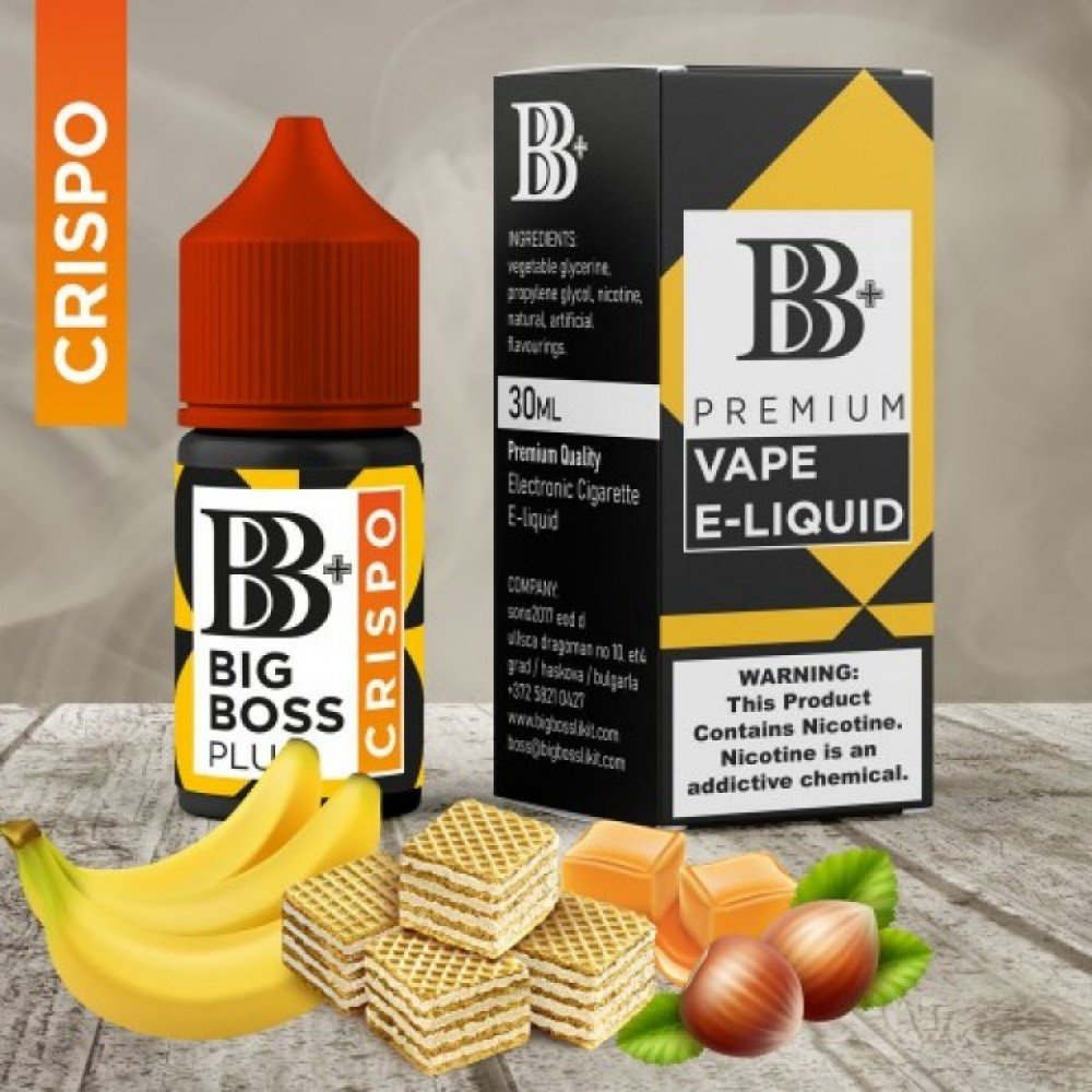 Yenilikçi Vape Deneyimi: Bb+ Özel Seri - Crispo 30 Ml Likit