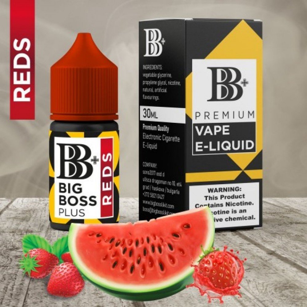 Buğday Bira Sevenler için En İyi Seçim: Bb+ Özel Seri - Reds 30 Ml Likit