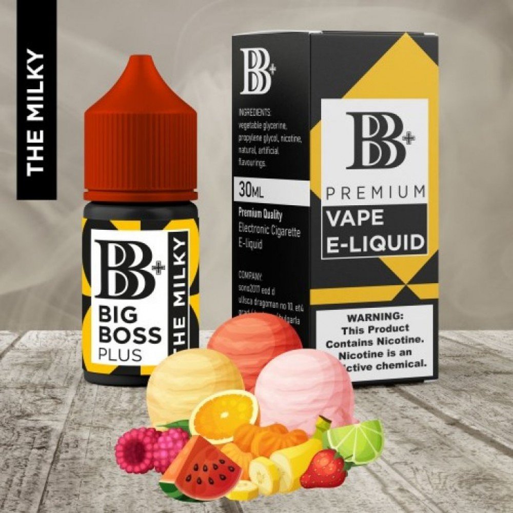 BB+ Özel Seri The Milky 30ml Likit: Premium Vape Deneyimi