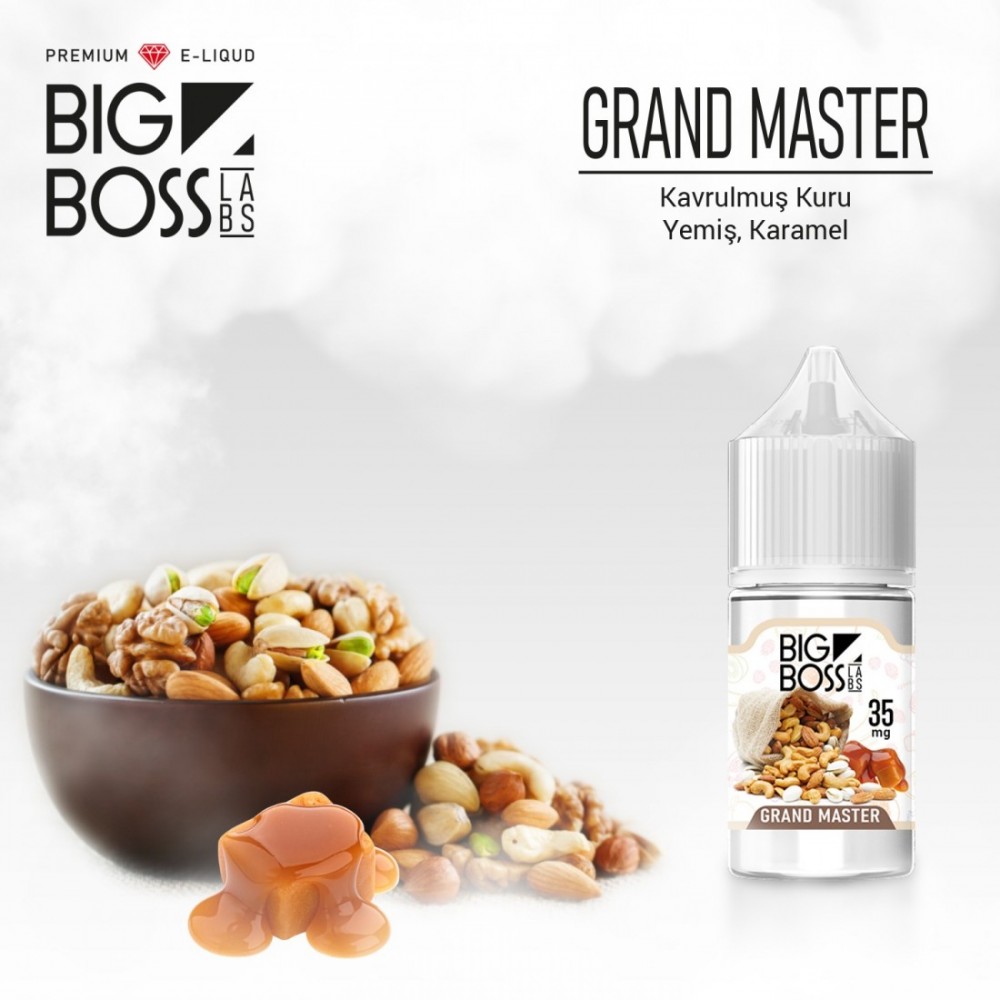 Big Boss Grandmaster 30 Ml Likit: Premium Vape Deneyimi