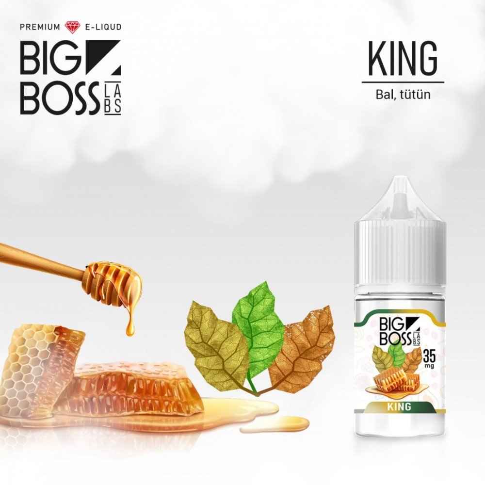 Big Boss King 30ml Salt Likit: Premium Vaping Deneyimi