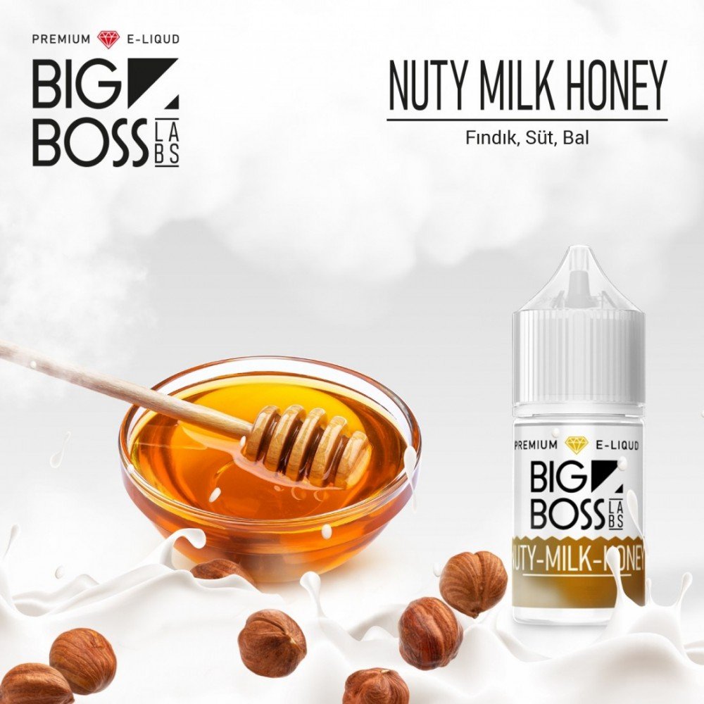 Big Boss Nuty Milk Honey Likit İncelemesi