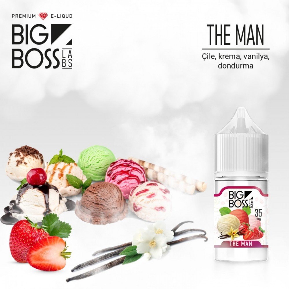 Big Boss The Man Salt Likit - Yoğun Lezzet Deneyimi