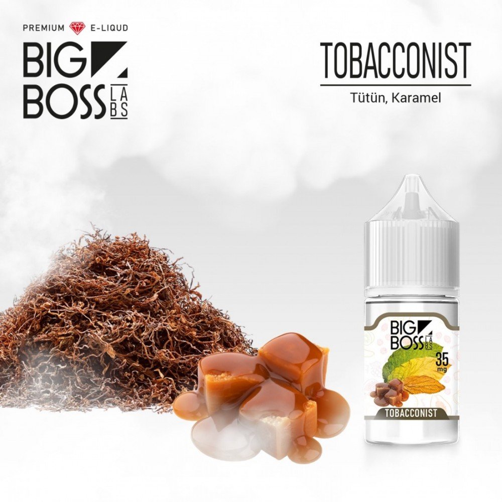 En Kaliteli Salt Likit Çeşitleri: Big Boss Tobacconist 30ml