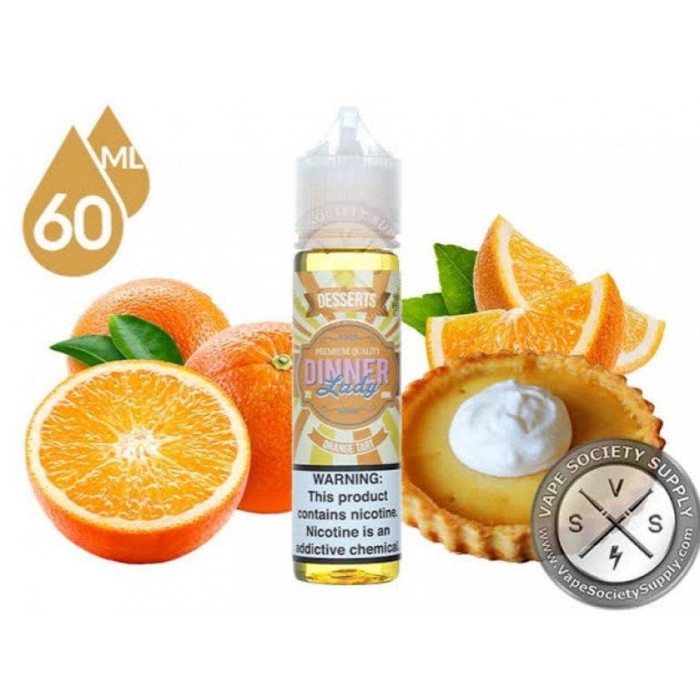 Dinner Lady Orange Tart Likit: Premium Vape Deneyimi