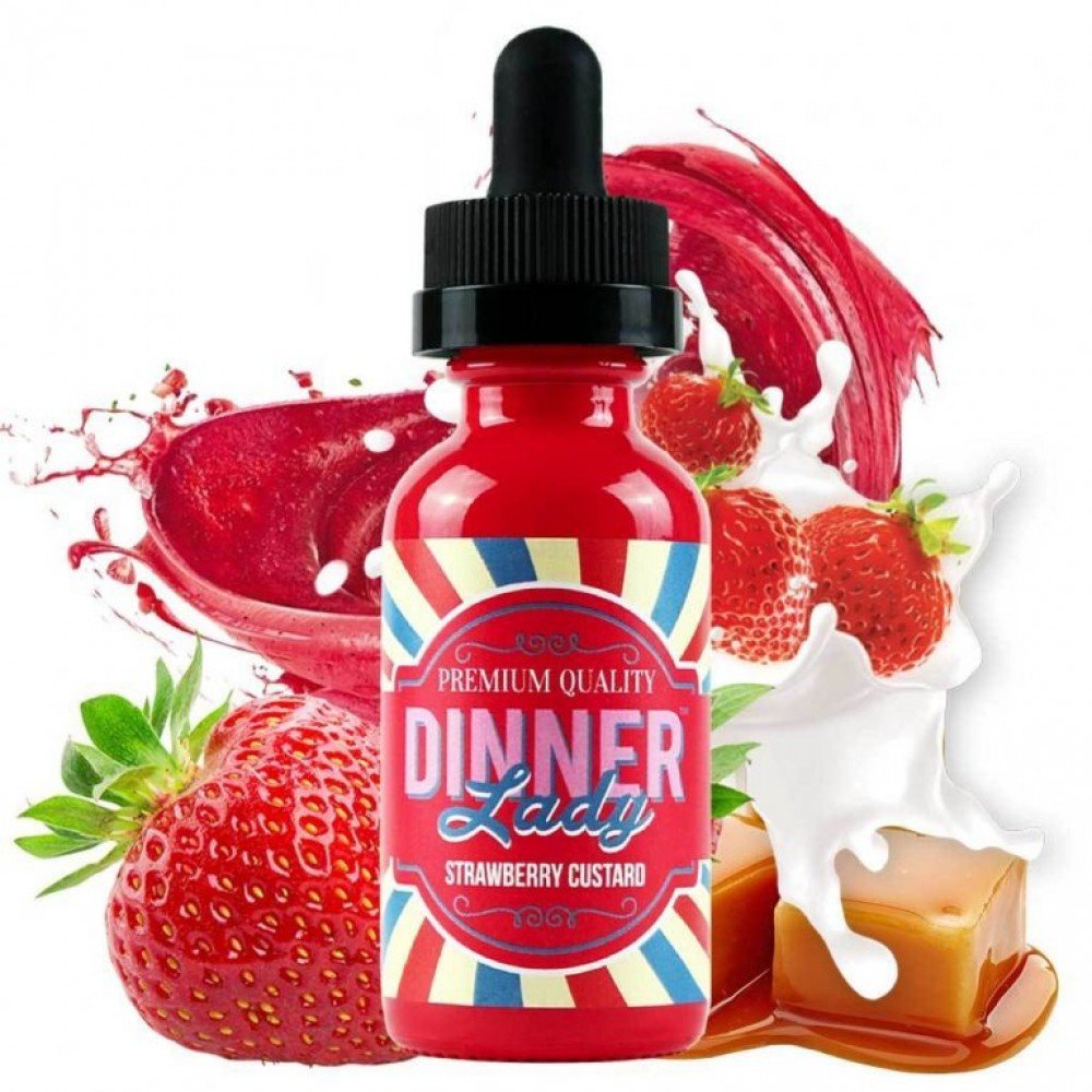 Yeni Lezzet: Dinner Lady Strawberry Custard 60ml