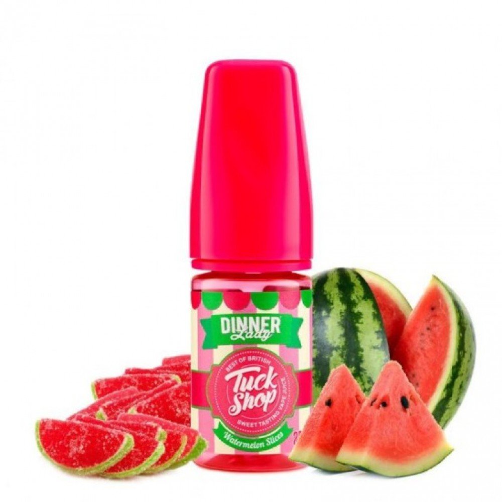 Dinner Lady Watermelon Slices 30ml Premium Salt Likit: Efsanevi Tat