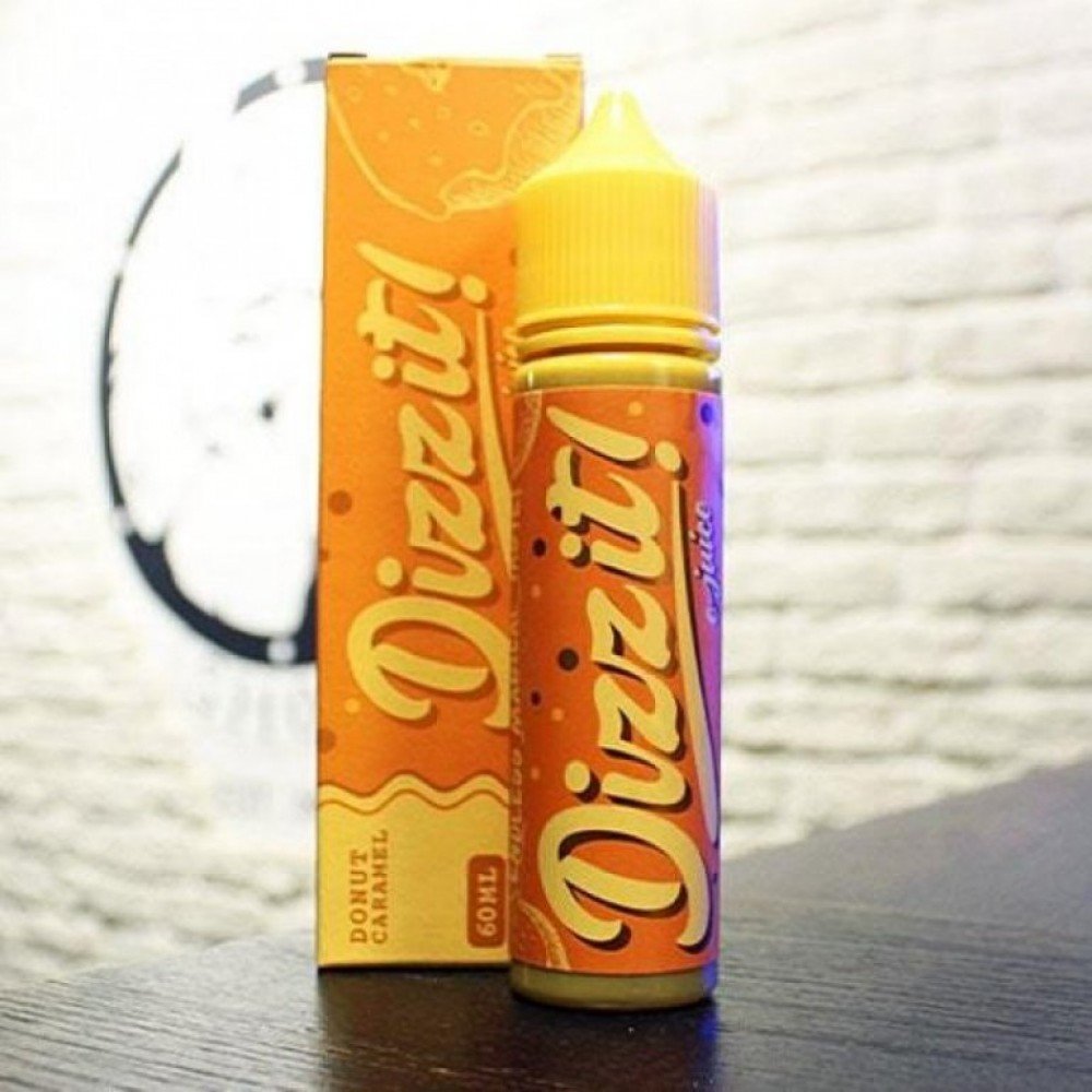 En Lezzetli Dizzit E-Juice Donut Caramel Likit