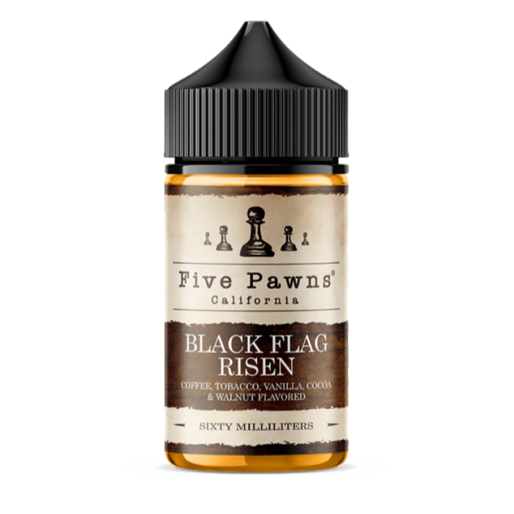 En İyi Premium E-Likitler: Five Pawns Black Flag Risen 60ml