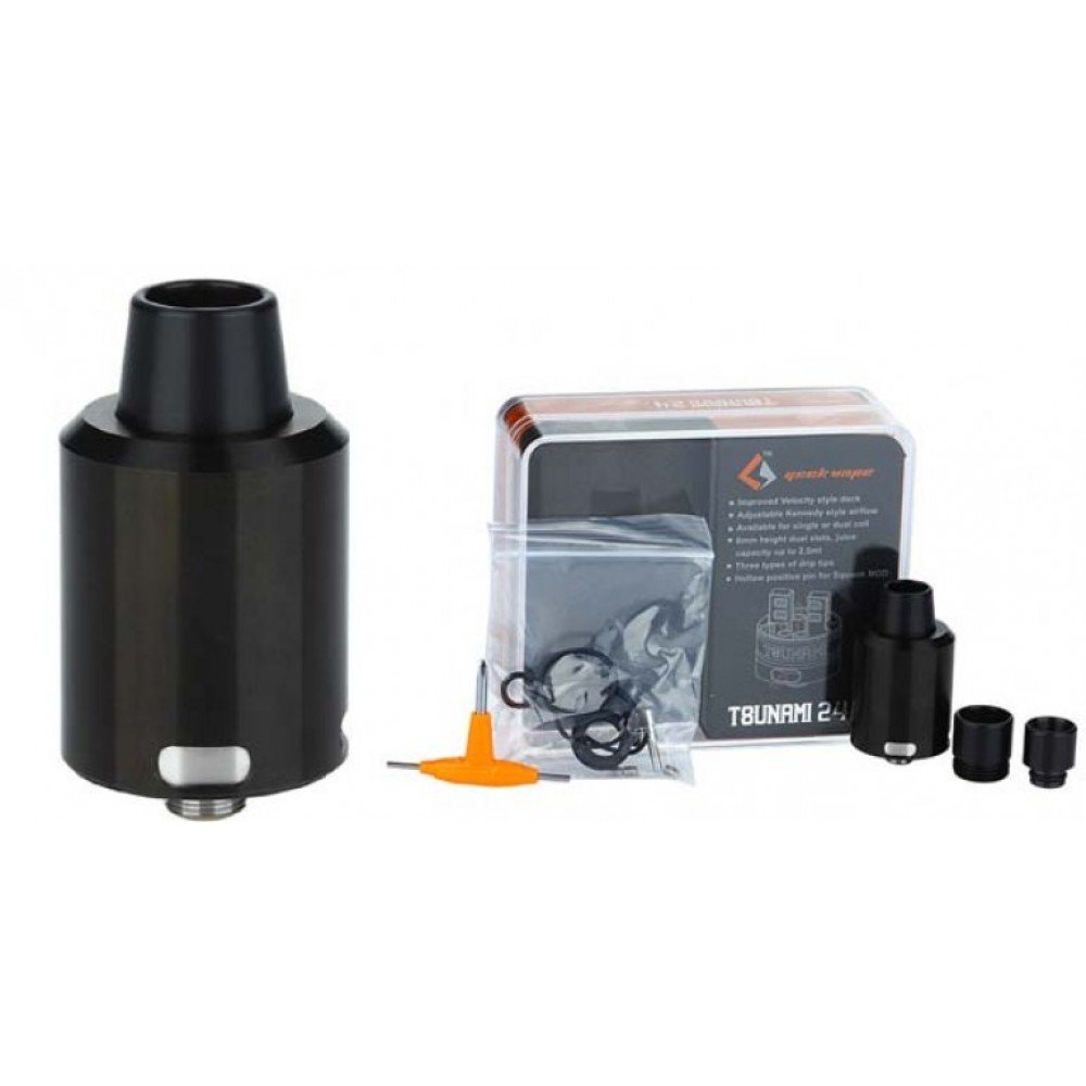 Yenilikçi Vape Deneyimi için Geekvape Tsunami 24 mm RDA