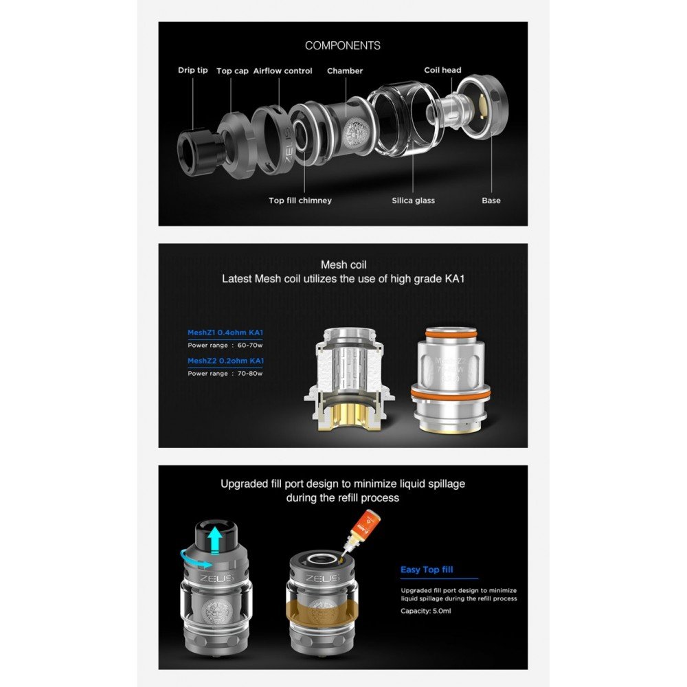 Geekvape Zeus Sub Ohm Atomizer İncelemesi