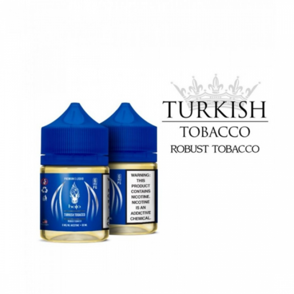 Halo Turkish Tobacco 60 Ml Premium Likit: Kaliteli Buhar Deneyimi