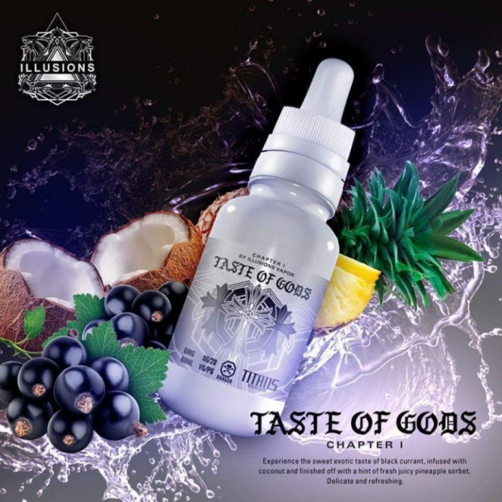 Keşfet: İllusiouns Taste Of Gods 60 Ml Premium Likit İncelemesi