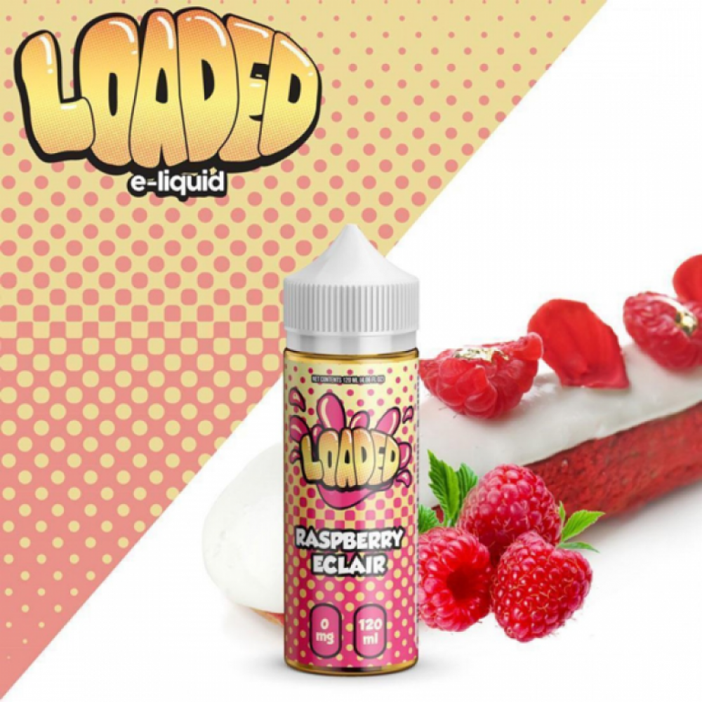 Enfes Yeni Lezzet: Loaded Raspberry Eclair 120 ml Premium Likit