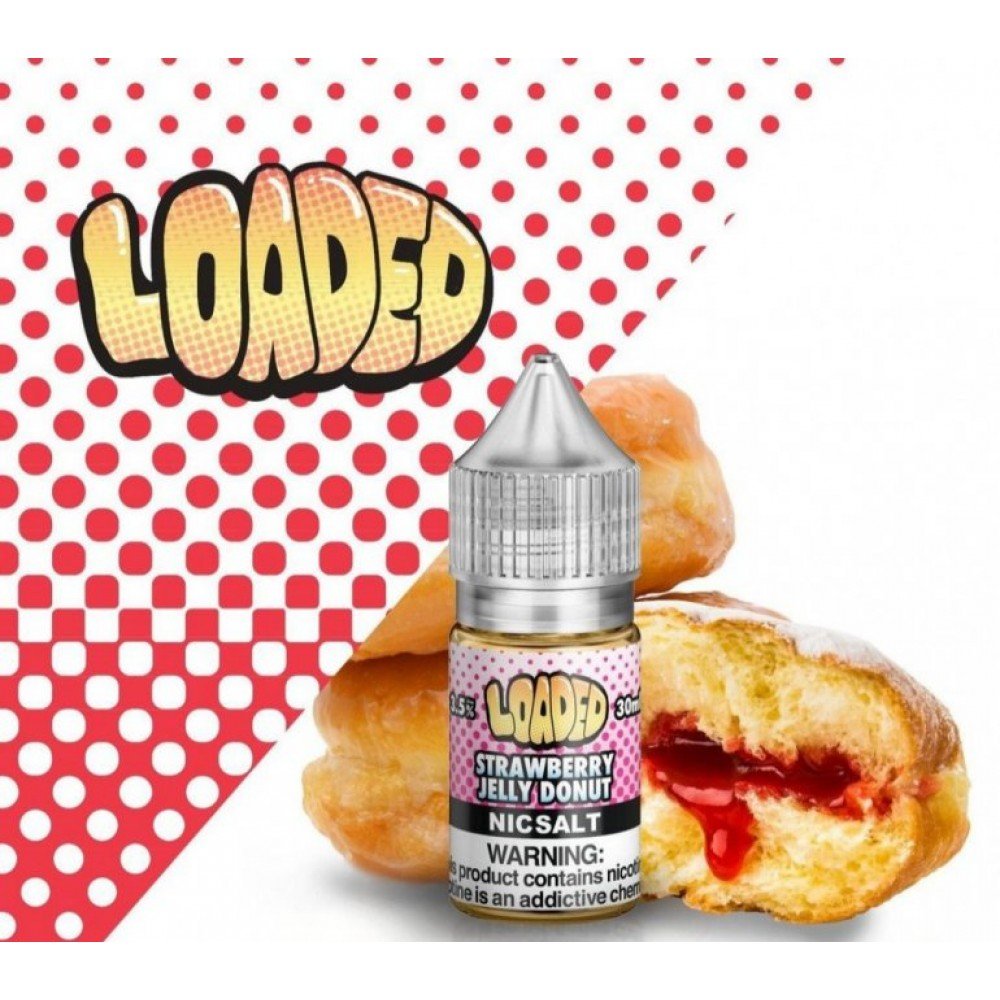 Yeni Salt Likit Lezzetleri: Loaded Strawberry Jelly Donut