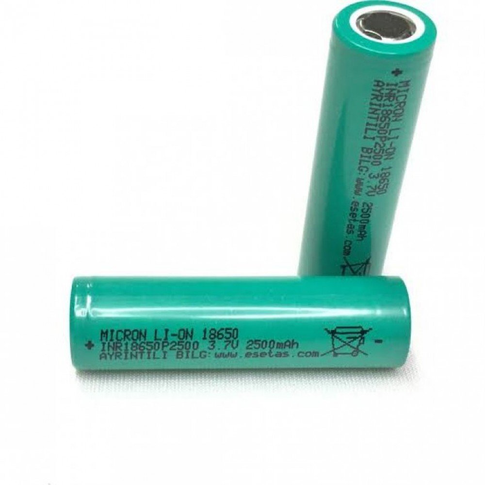 Micron 2500 Mah 18650 Pil - Uzun Ömürlü Güç Çözümü