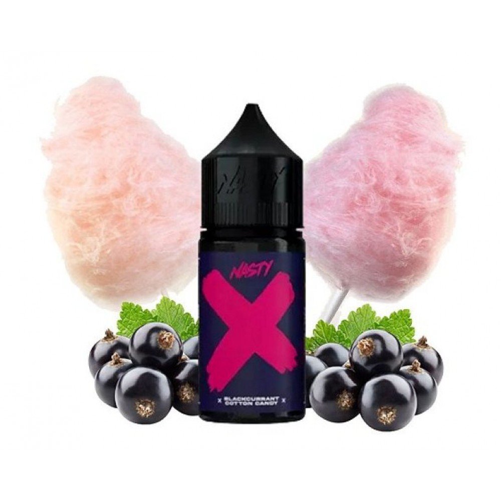 Nasty Juice Black Currant Cotton Candy ile Premium Salt Likit Deneyimi