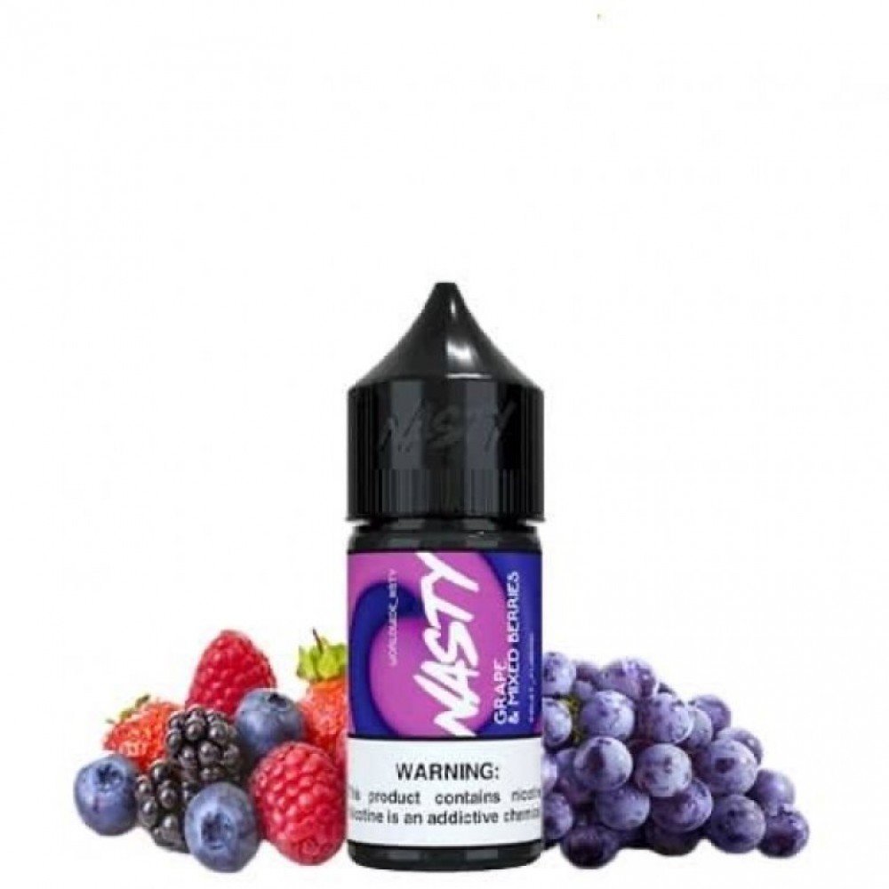 Nasty Juice Grape & Mixed Berries Salt Likit: Premium Dolum Keyfini Yaşayın