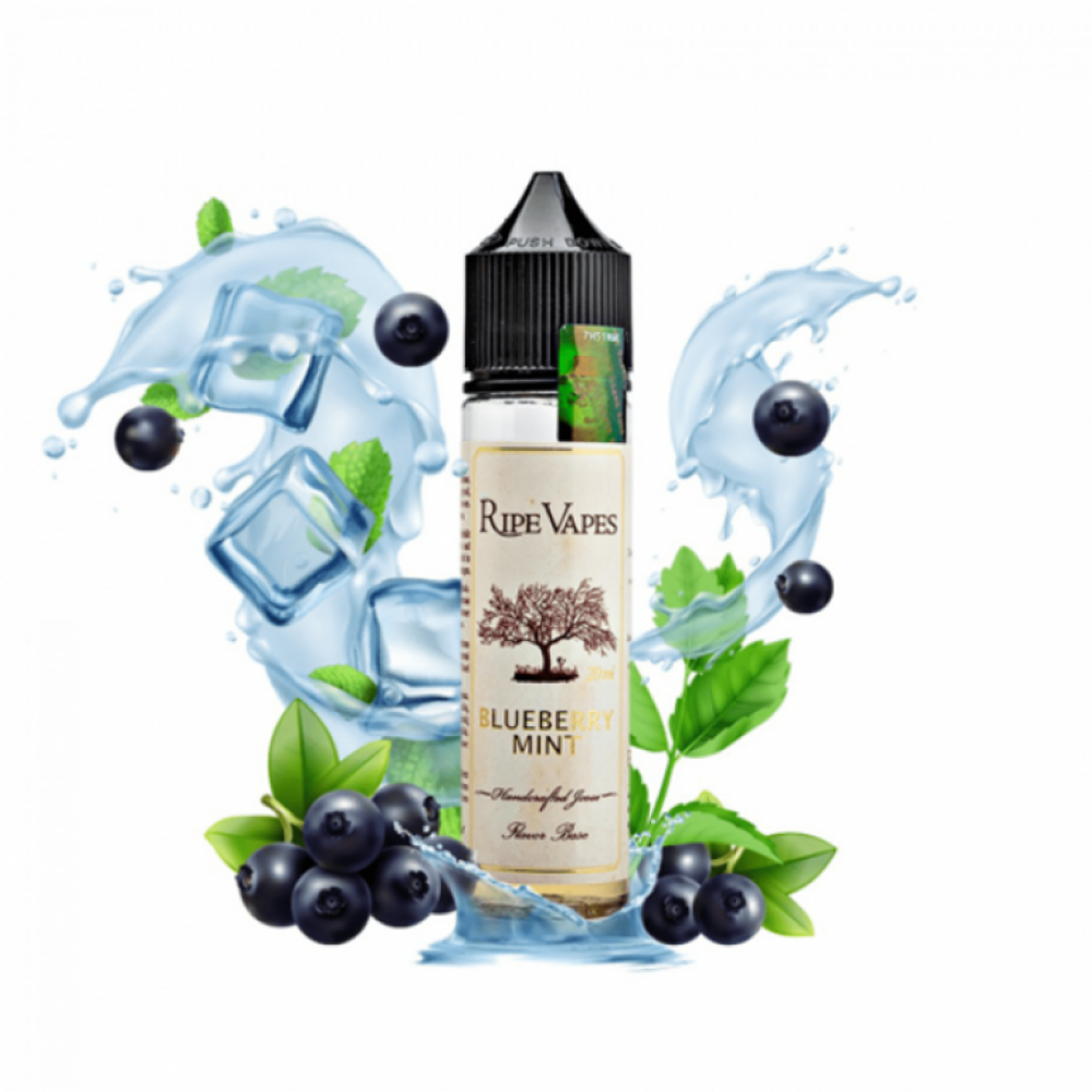 Ripe Vapes Blueberry Mint Premium Likit: 60 ml'de Mükemmel Aroma