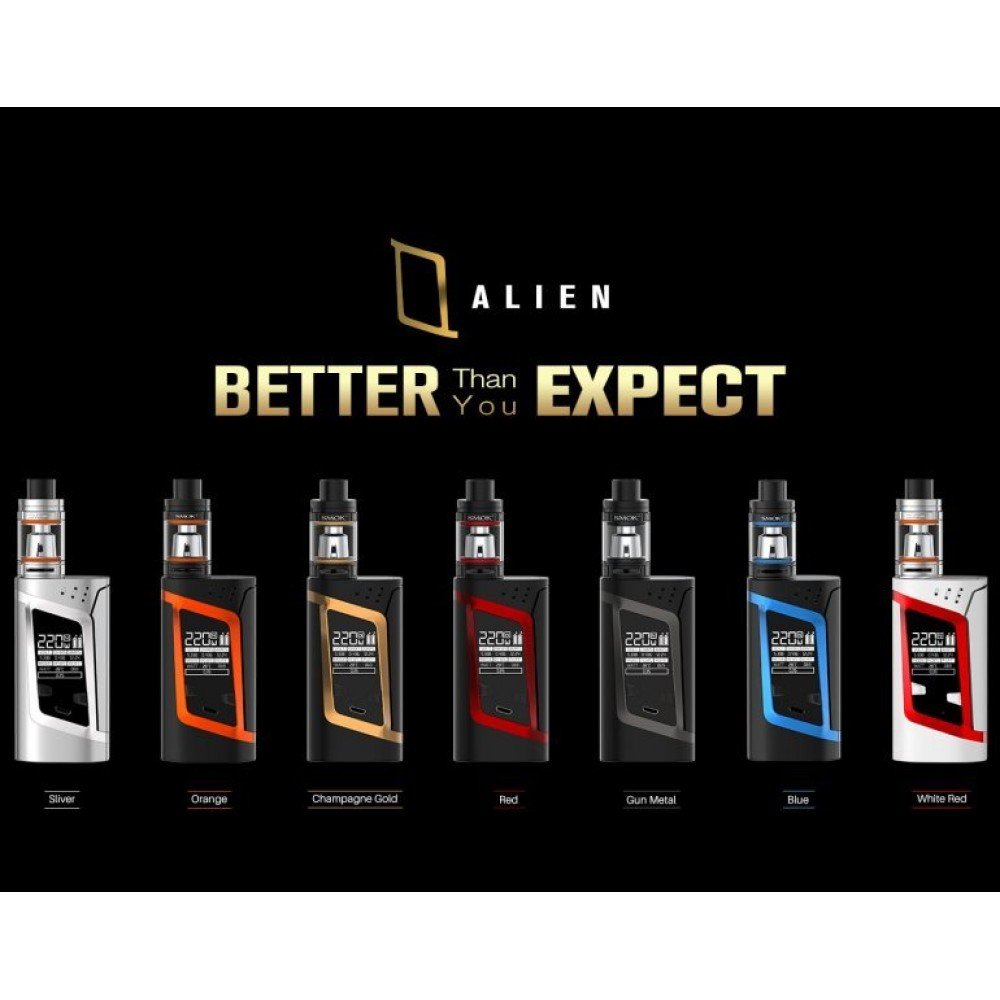 Smok Alien 220W: Vaping Deneyiminizi Yükseltin