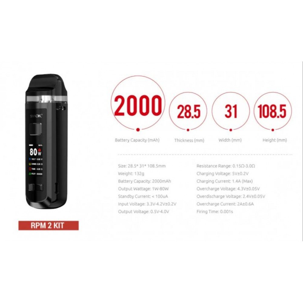 Smok RPM 2 80W Pod Mod Elektronik Sigara İncelemesi