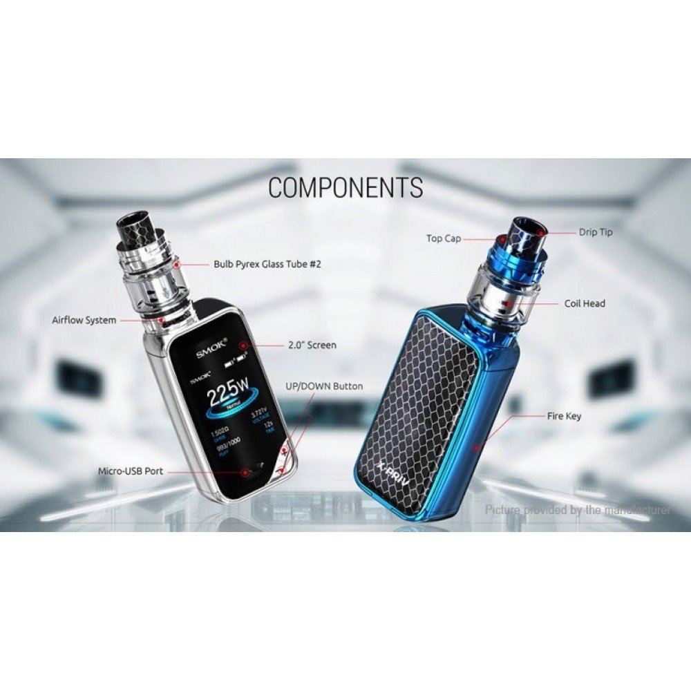 Smok X-Priv 225W TC Kit - Lüks Vaping Deneyimi