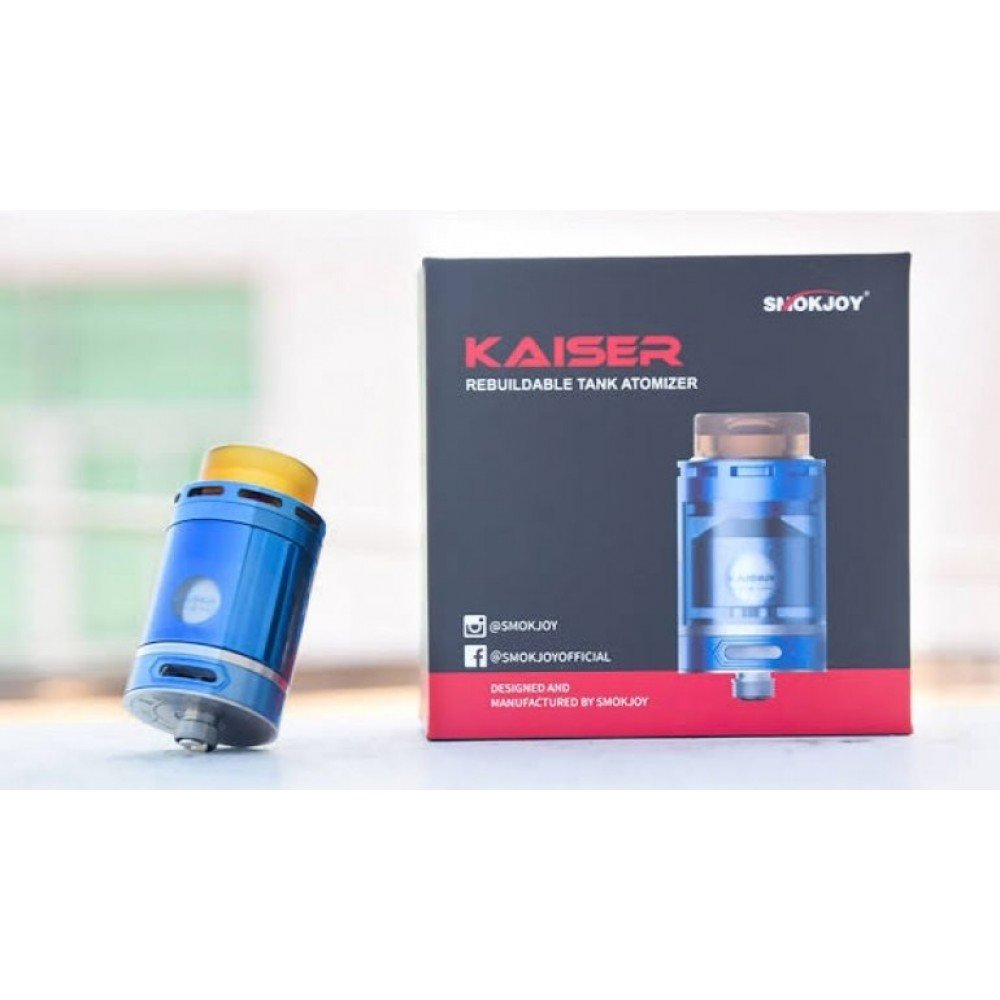 Smokjoy Kaiser 24mm RTA Elektronik Sigara Atomizer İncelemesi