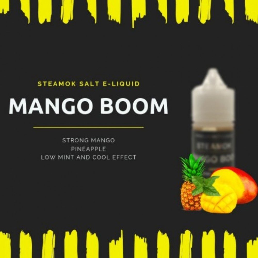 Steamok Mango Boom Premium Salt Likit - 30ml İncelemesi