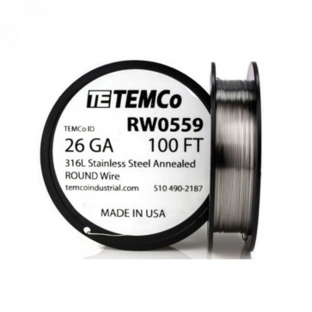 Yüksek Kalite Temco Kanthal A1 26 Ga Tel