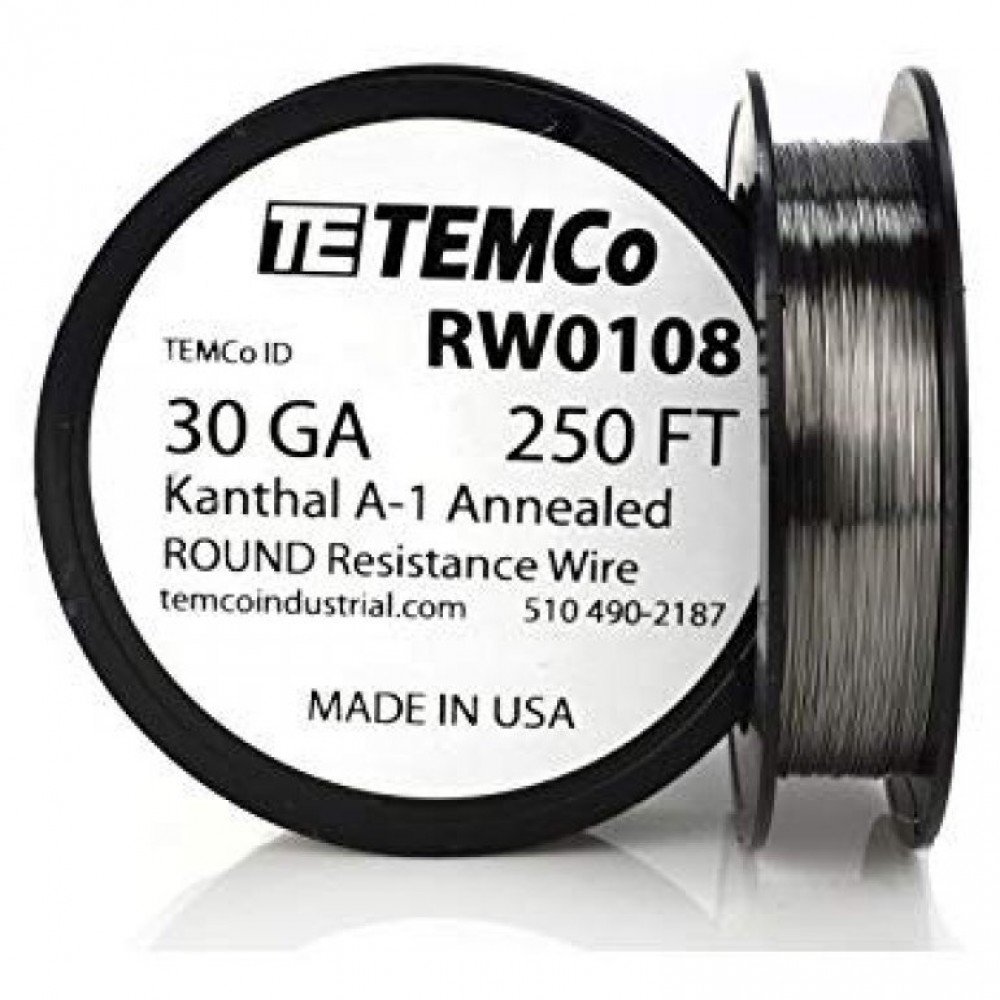 En İyi Kalite Temco Kanthal A1 30 Ga Tel