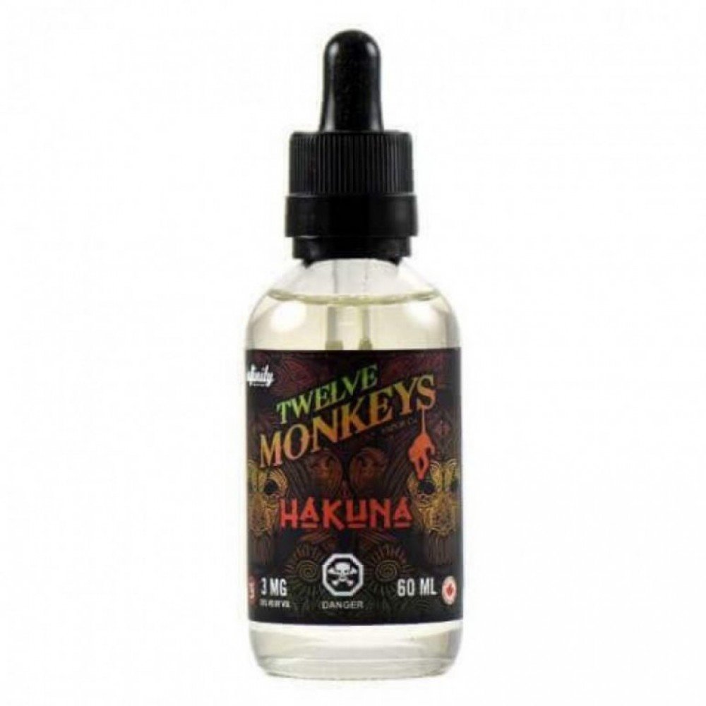 En Lezzetli Premium E-likitler: Twelve Monkeys Hakuna 60ml