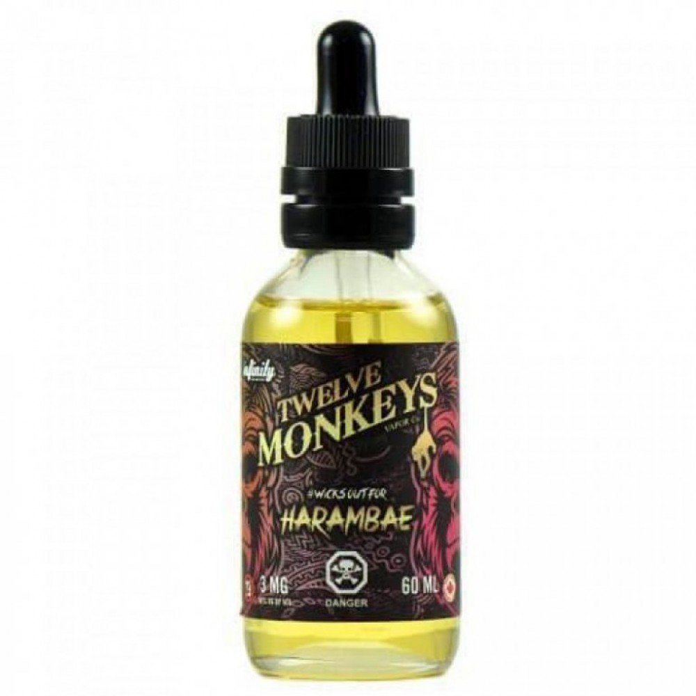 Yüksek Kaliteli Buhar Deneyimi için Twelve Monkeys Harambea 60 Ml Likit