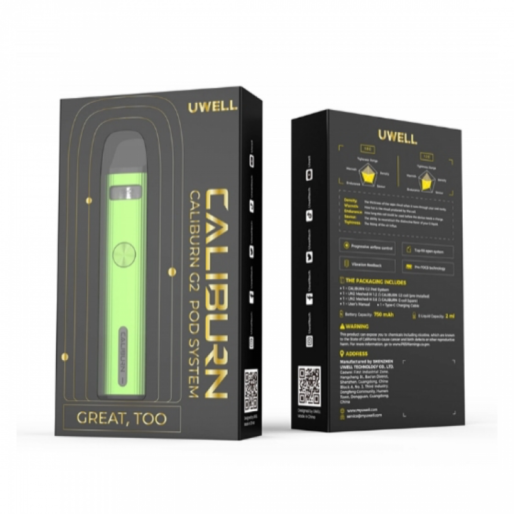 Uwell Caliburn G2 750 Mah İncelemesi: Mükemmel Vape Deneyimi