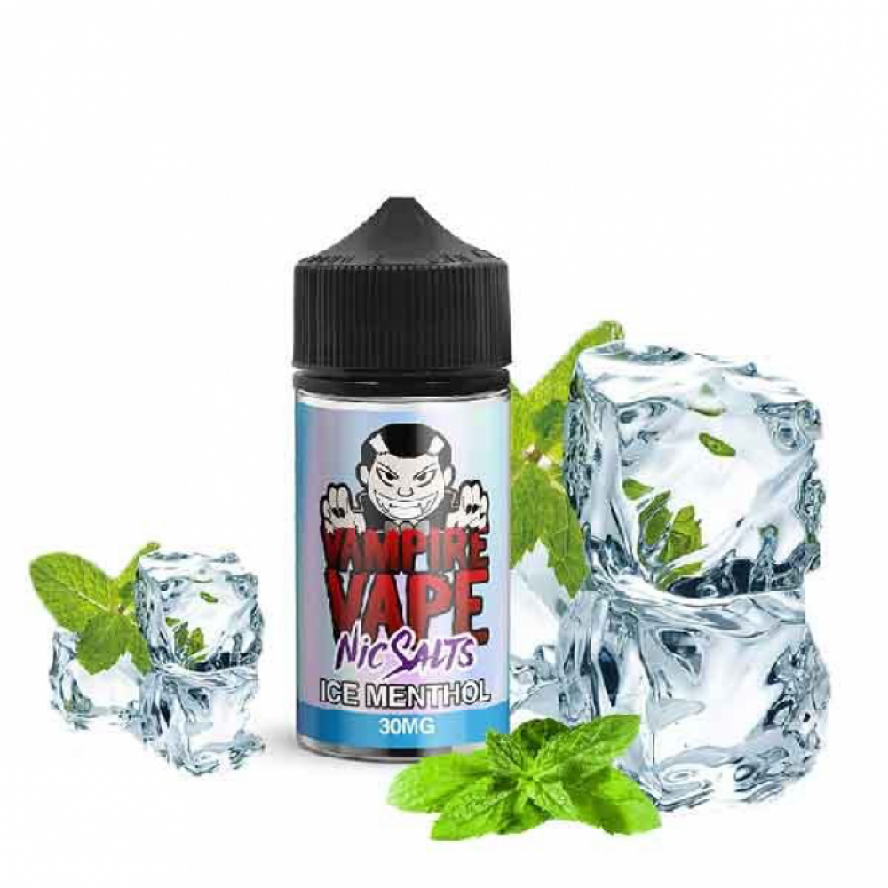 Vampire Vape Ice Menthol 30 Ml Premium Salt Likit - Nefesinizi Ferahlatacak Tercih