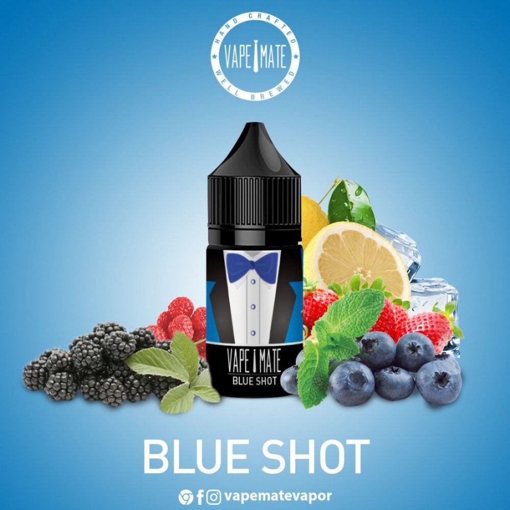 En İyi Vape Likiti: Vape Mate Blue Shot 30 Ml İncelemesi