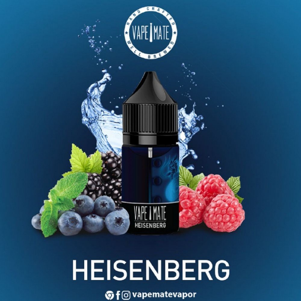 Vape Mate Heisenberg 30 Ml Salt Likit: Premium Buhar Keyfi