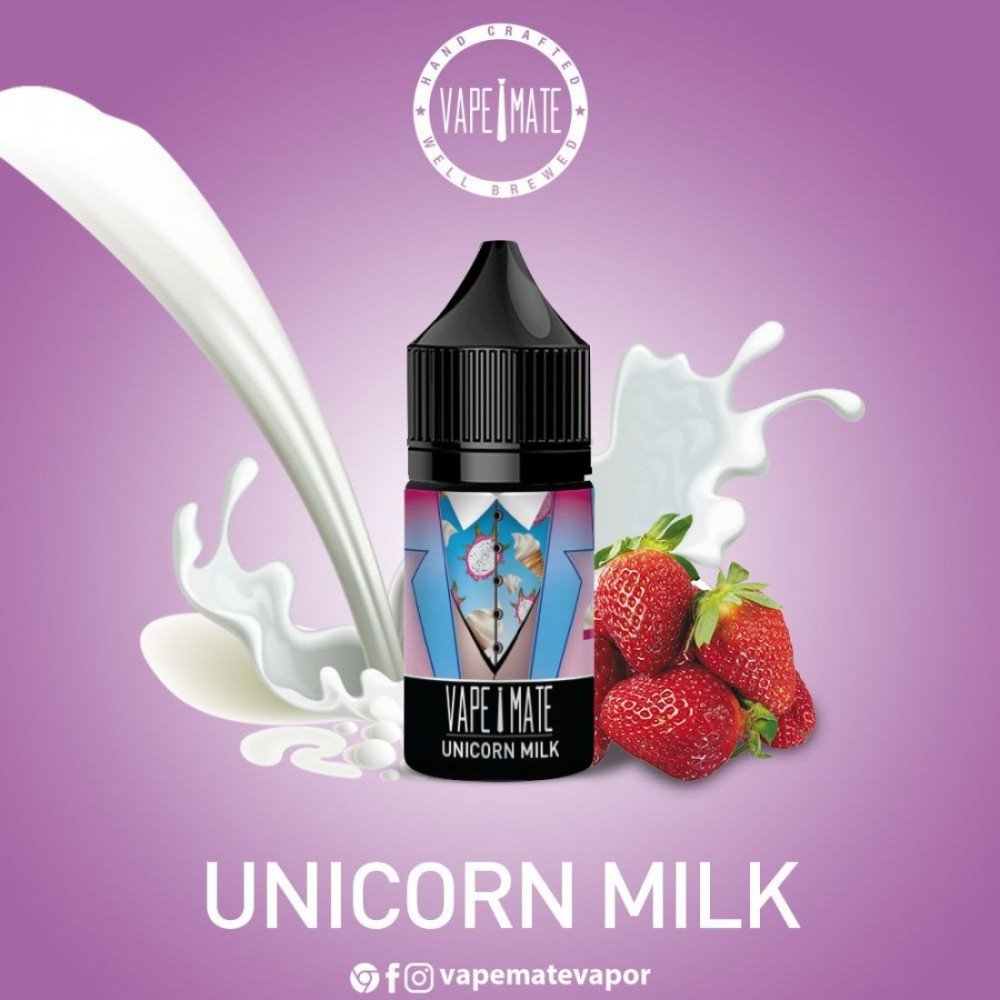 Vape Mate Unicorn Milk 30 Ml Likit