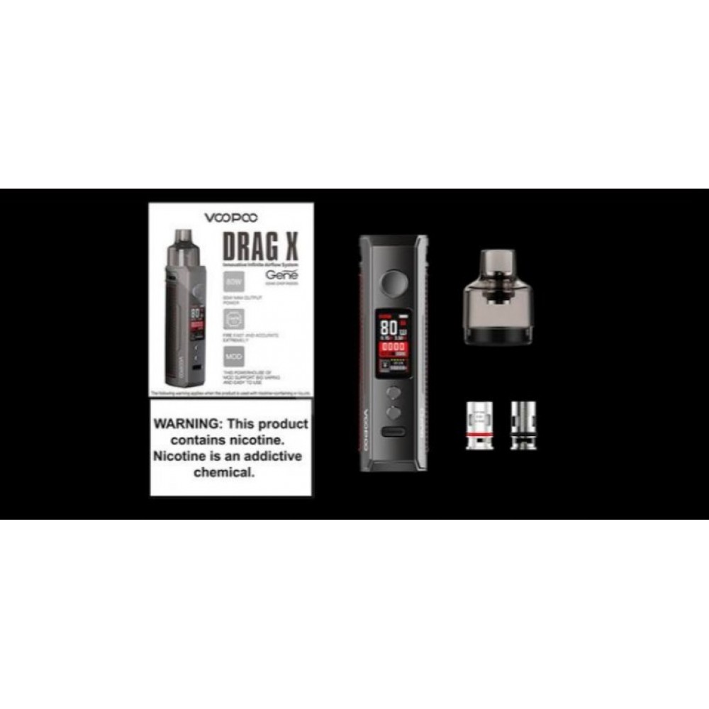 Voopoo Drag X 80W Pod Mod Detaylı İncelemesi