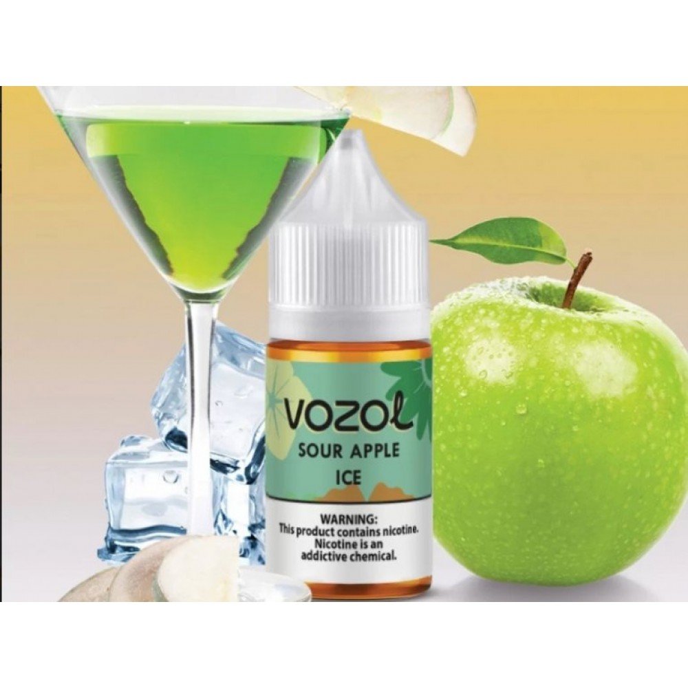 Vozol Bar Sour Apple Ice E-Likit - Ferahlatıcı Tat Deneyimi