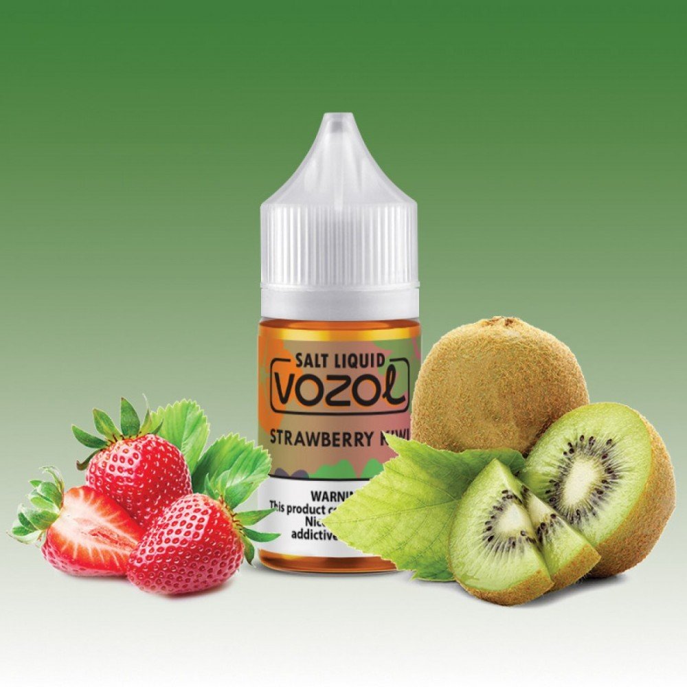 Yenilenen Vozol Bar Strawberry Kiwi 30 Ml Salt Likit