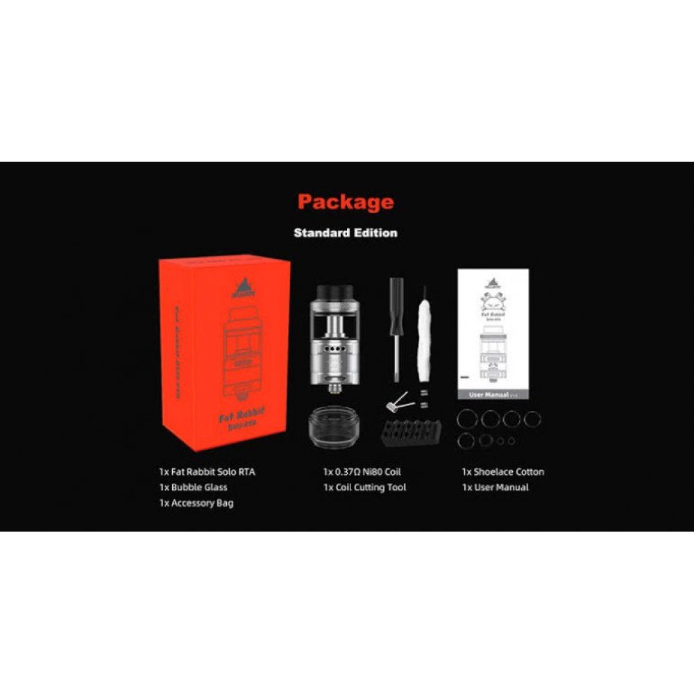 Hellvape Fat Rabbit Solo 25mm DL/RDL Atomizer İncelemesi